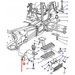 3385920m1 korpuso tarpiklio mova 17 6x32x40mm