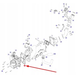 F954200090710 egr vožtuvo tarpinė