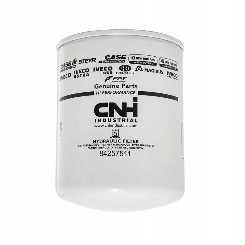 Hidraulinis alyvos filtras naujas holland korpusas 84257511