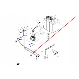 La323594850 adblue guminis kabelis