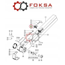 Claas Commander 619298 guminė mentelė