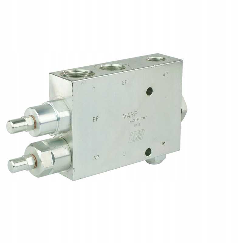 Hidraulinis iškrovimo vožtuvas vabp 1 2 du siurbliai