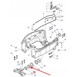 3785204m4 priekinės ašies pakabos įvorė