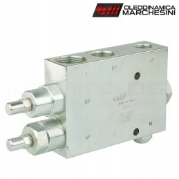 Itališkas hidraulinis vožtuvas iškrovimo vabp 3 8 du siurbliai