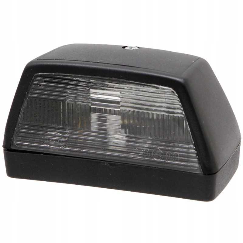 Granito valstybinio numerio apšvietimas