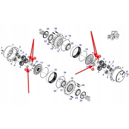 931303220210 reduktoriaus išorinis žiedas
