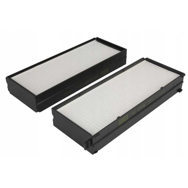 Mann filtro salono filtras cu 2542 2