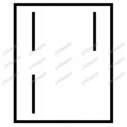 Jungiklio jungiklis 25x19mm 2 padėtys 3 kontaktai