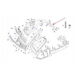 H416810600020 dešinysis galinis sparnas