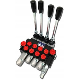 4 sekcijų skirstytuvas, plūduriuojančio užrakto funkcija