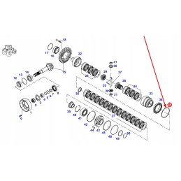 165816300020320 tarpinė poveržlė 0 15 mm