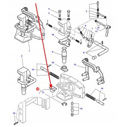 3903264m91 galinio kablio komponentas