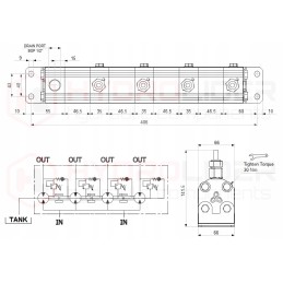 Pavarų skirstytuvas afd10 4 3 2r2n blue ascend