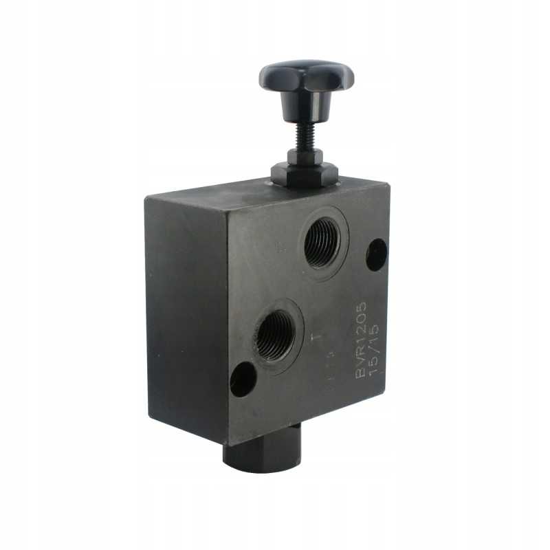 Greičio reguliatoriaus vožtuvas sumontuotas ant BMR variklio