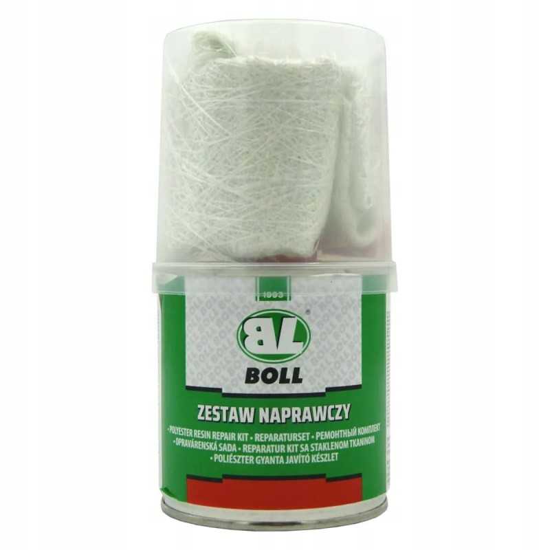 Stiklo taisymo rinkinys 250g stiklo kilimėlis, poliruota derva