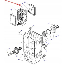 3006780x1 tvirtinimo žiedas 36 5 x 41 x 2