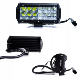 LED darbinė halogeninė lempa 60w 5d combo 30 60