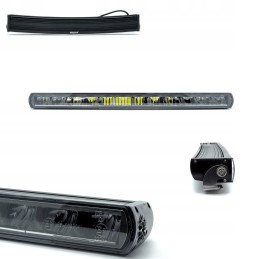 84w kombinuota lenkta LED halogeninė darbo lempa