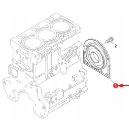 4224762m1 korpusas su alkūninio veleno sandarikliu