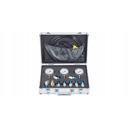 Hidraulinio slėgio bandymo rinkinys su 9 jungtimis