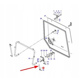 870 63 01 galinio lango dujų pavara