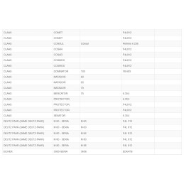 Kuro filtro įdėklas Ursus Claas Deutz Fahr Fendt JD