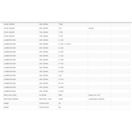 Kuro filtro įdėklas Ursus Claas Deutz Fahr Fendt JD