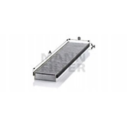 Mann filtras anglies salono filtras cuk 5257