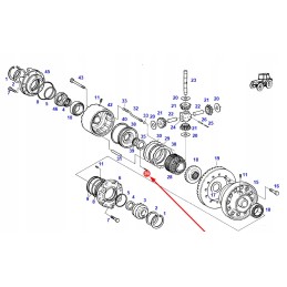 X500609646000 spyruokliniai žiedai 3 x 12 mm