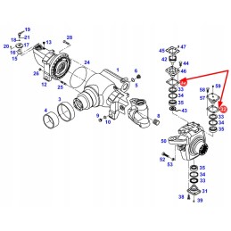 F718301020300 poveržlė 0 5 mm priekinė ašis