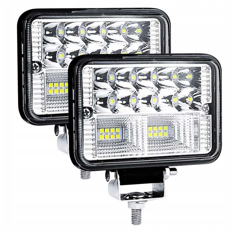2 x halogeninė 26 led 78w darbo lempa 12v 24v