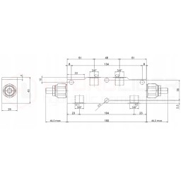 Atsvarinis vožtuvas vbcd 3 8 40l hidrolideriui