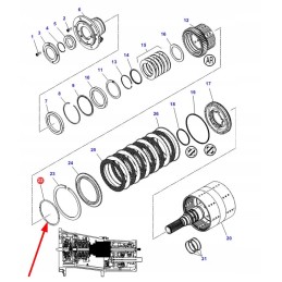 3799068m1 tvirtinimo žiedas