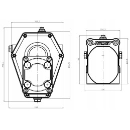Mažo dydžio daugiklis su 16 litrų GTV min