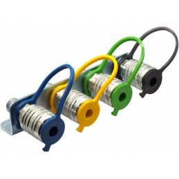 Plokštės 4x greitųjų jungčių lizdas M22 rinkinys 04