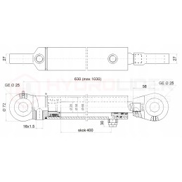 Hydr 50 400 u25 l 630 hidroliderio pavara