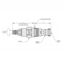 1 sekcijos bloko cetop 2806 ng6 3 8 vožtuvo plokštė