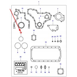 V836840858 guminis sandarinimo žiedas 52 x 60