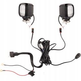 Dvi darbo lempos 4xLED 1773lm 30w pajungimas