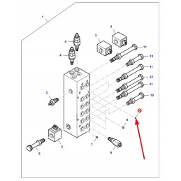 La323162450 įsukamas kaištis r 1 5 mm