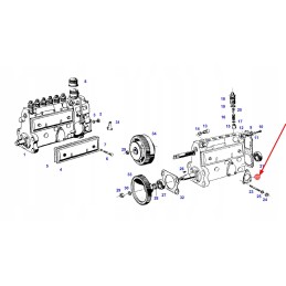 F150204710040 įpurškimo siurblio tarpinė
