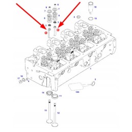 Acp0153250 vožtuvo kreiptuvas