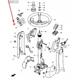 D44900841 uždegimo jungiklis su rakteliais