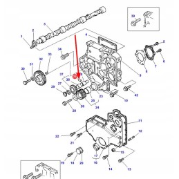 3638414m1 paskirstymo spyruoklinis skriemulys