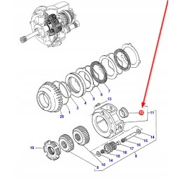 3388556m1 kardaninio veleno sankabos įvorė