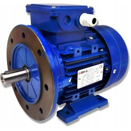 3 fazių variklis 1 1kw 400v 1415ob w24 b35 flanšas