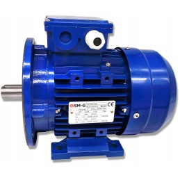 Variklis su flanšu 1 1kw 230v 1415rpm 3 fazių