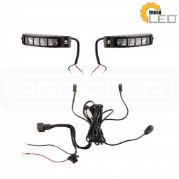 Dviejų darbinių lempų 6xLED 826 lm 16w pajungimas