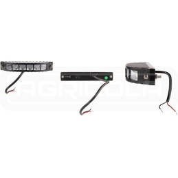 Dviejų darbinių lempų 6xLED 826 lm 16w pajungimas