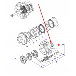 3388556m1 kardaninio veleno įvorė